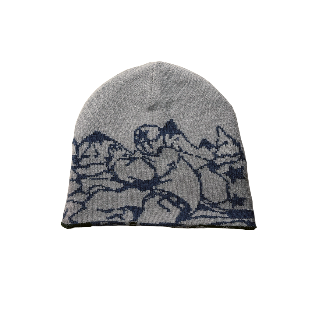 FINAL RESTOCK! shred head reversible beanie